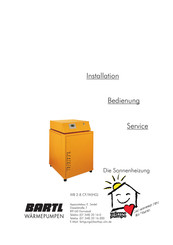 Bartl Warmepumpe Wb 10 Cf W Hg Handbucher Manualslib
