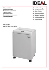 Ideal 2501 Betriebsanleitung Pdf Herunterladen Manualslib