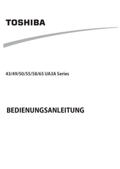 Toshiba 43 Ua3a Serie Bedienungsanleitung Pdf Herunterladen Manualslib