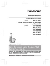Panasonic KX-TGC422G Handbücher | ManualsLib