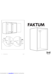 Ikea Faktum Handbucher Manualslib