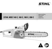 Stihl Mse 140 C Gebrauchsanleitung Pdf Herunterladen Manualslib