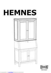 Ikea Hemnes Montageanleitung Pdf Herunterladen Manualslib