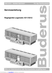 Buderus Logamatic 4311 Handbucher Manualslib