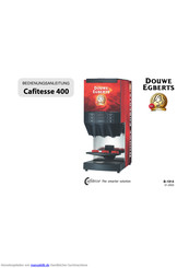 Douwe Egberts Cafitesse 400 Handbucher Manualslib