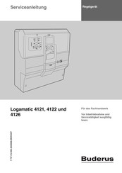 Buderus Logamatic 4121 Handbucher Manualslib