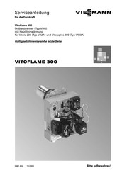 Viessmann Vitoflame 300 Serviceanleitung Pdf Herunterladen Manualslib