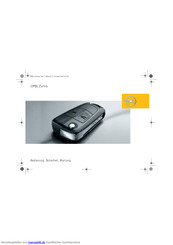 Opel Zafira Bedienungsanleitung Pdf Herunterladen Manualslib