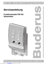 Buderus Fm 443 Serviceanleitung Pdf Herunterladen Manualslib