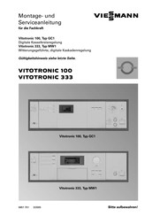 Viessmann Vitotronic 333 Handbucher Manualslib