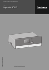 Buderus Logamatic Mc110 Installation Und Wartung Pdf Herunterladen Manualslib