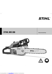 Stihl Ms 0 Gebrauchsanleitung Pdf Herunterladen Manualslib