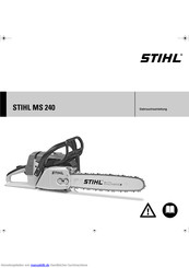 Stihl Ms 240 Gebrauchsanleitung Pdf Herunterladen Manualslib