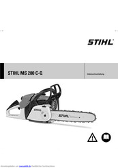 Stihl Ms 280 C Q Gebrauchsanleitung Pdf Herunterladen Manualslib