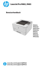 Hp Laserjet Pro M402 Benutzerhandbuch Pdf Herunterladen Manualslib