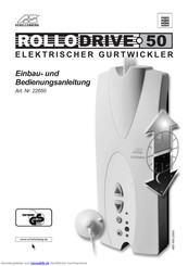 Schellenberg Rollodrive 50 Einbau Und Bedienungsanleitung Pdf Herunterladen Manualslib