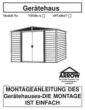 Arrow Vd106 A Montageanleitung Pdf Herunterladen Manualslib