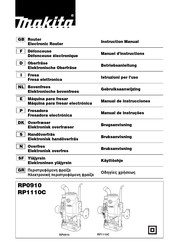 Makita Rp1110c Handbucher Manualslib