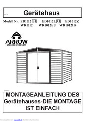 Arrow Ed1012 Montageanleitung Pdf Herunterladen Manualslib